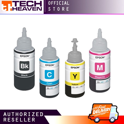 EPSON T6641/T6644 INK BOTTLE FOR ECOTANK/ITS INK SERIES 70ML (BLACK ...