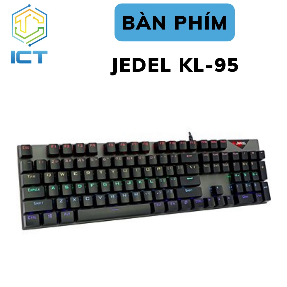 Jedel KL-95 Wired Mechanical Gaming Keyboard, Genuine (Blue Switch, 10 ...