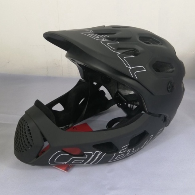 Excelsior Cairbull Bicycle Full Face Helmet Detachable Chin Guard Mountain Bike MTB Safety