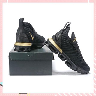 Lebron james 16 store black and gold