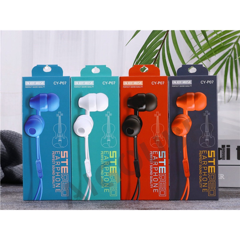 COD New CY-P07 High Quality Android Round Hole 3.5mm Headphone Cable ...