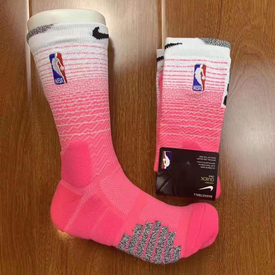 Pink 2025 nba socks