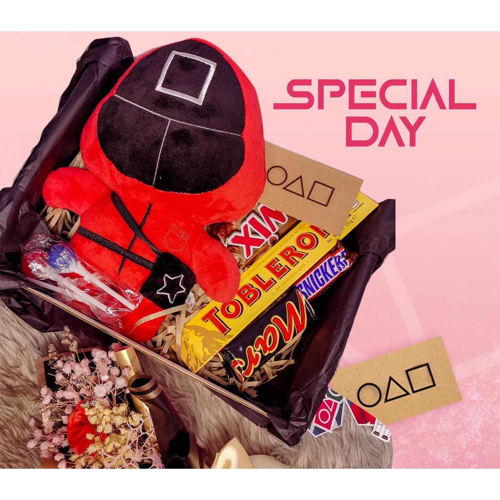 squid game inspired gift boxes | Shopee Philippines