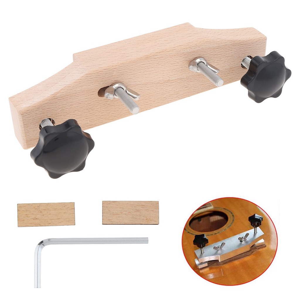 Guitar Bridge Clamp Repair Tool Folk Classical Guitar Bridge ...