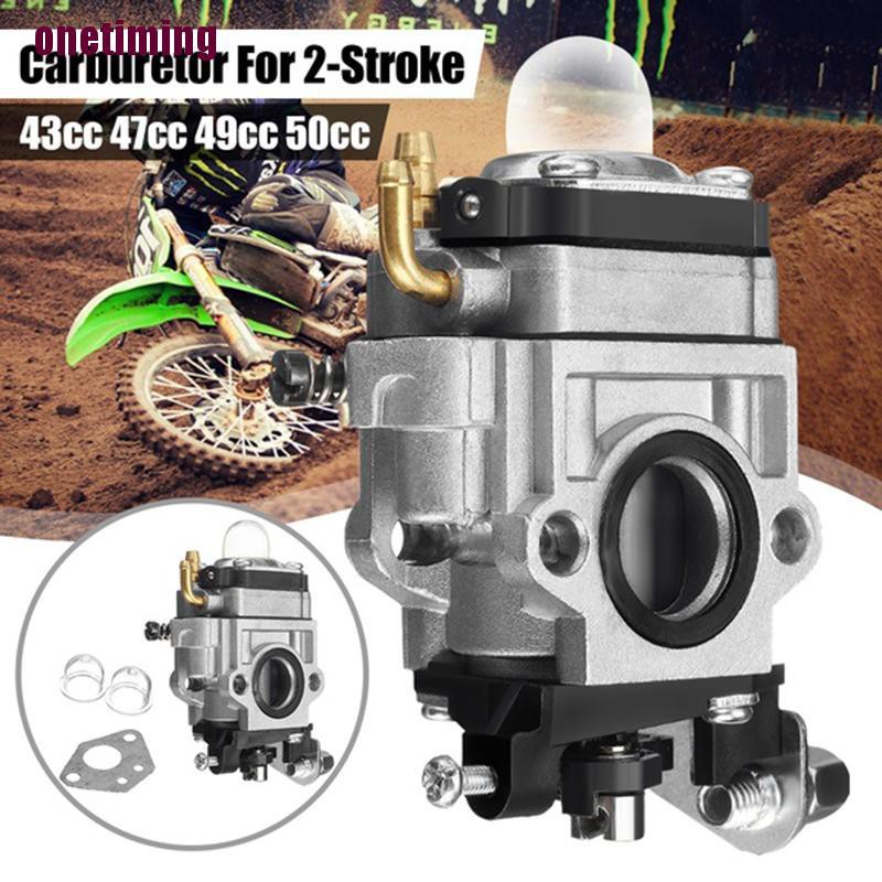 Otph 15mm Carb Carburetor For 43 47 49cc 2-Stroke Scooter Dirt Pocket ...