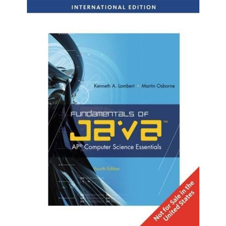 Fundamentals Of Java Ap Computer Science
