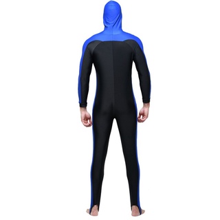 Tik Tok Men Women Diving Suit Wetsuit With Hat Full Body Surfing 