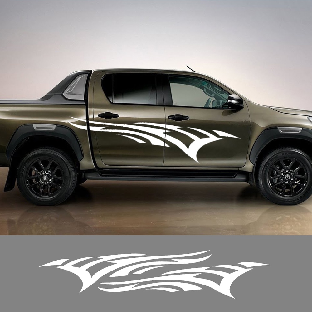 Pickup Door Side Stickers for Toyota Hilux Tacoma Ford F150 Chevrolet ...