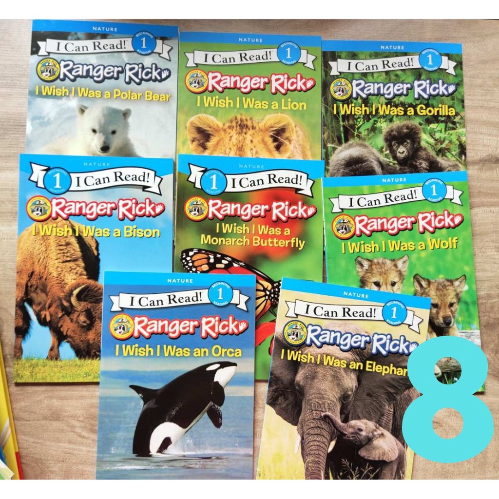 I Can Read (Nature and Wildlife Conservative Society series) 14 books ...