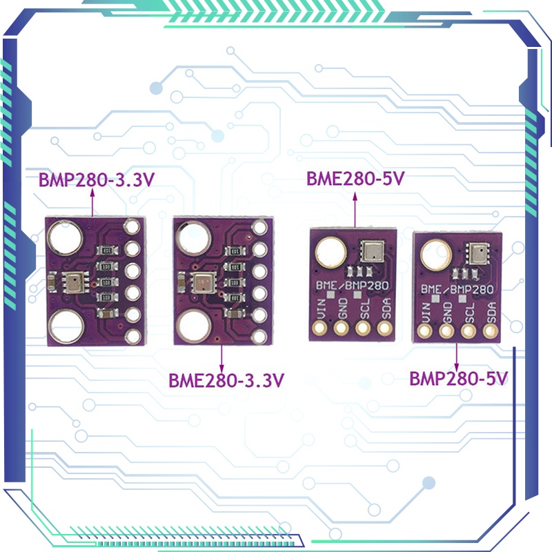 I2C SPI BMP280 3.3V Digital Barometric Pressure Altitude Sensor DC High ...