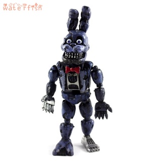 6 Pcs/Set New Anime Figure Five Night At Freddy Assembling Toy Cute Bonnie  Bear Fnaf Action Figure Pvc Model Freddy Toys Gifts