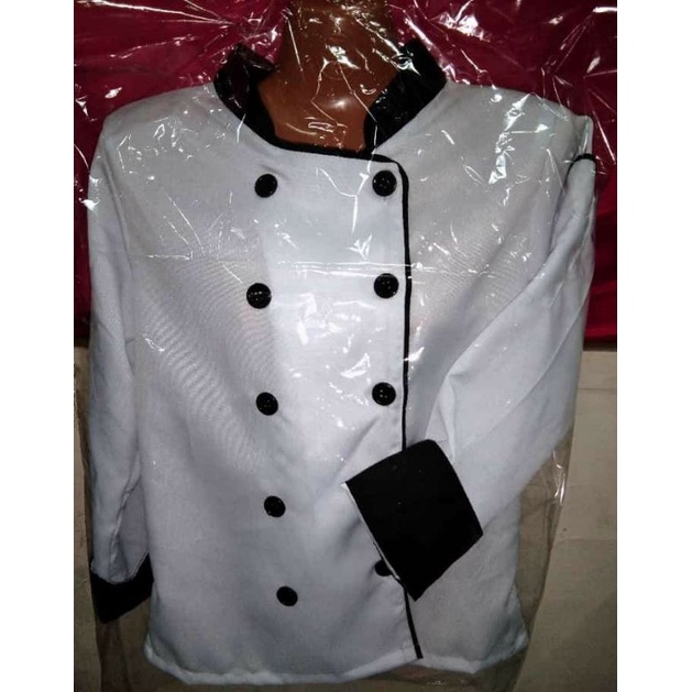 Chef uniform black and white outlet