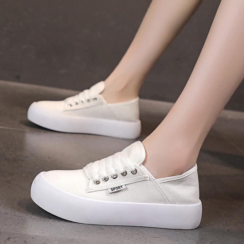 Summer thin big toe canvas shoes women's shoes (A509) | Shopee Philippines