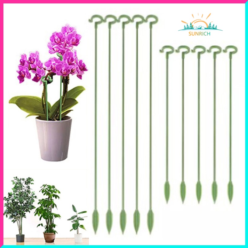 SUNRICH Plastic Plant Supports Flower Stand Reusable Protection Fixing Tool Gardening Supplies