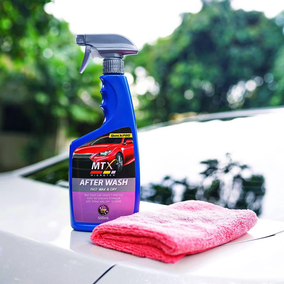 Microtex MTX Car Care Carnauba Car Wax After Wash 500ml Shopee