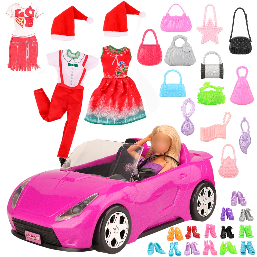 Barbie doll on sale car game