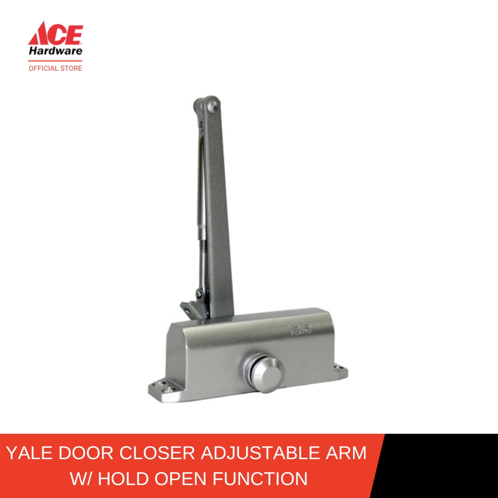 Yale Silver Finish Door Closer Y603H Shopee Philippines
