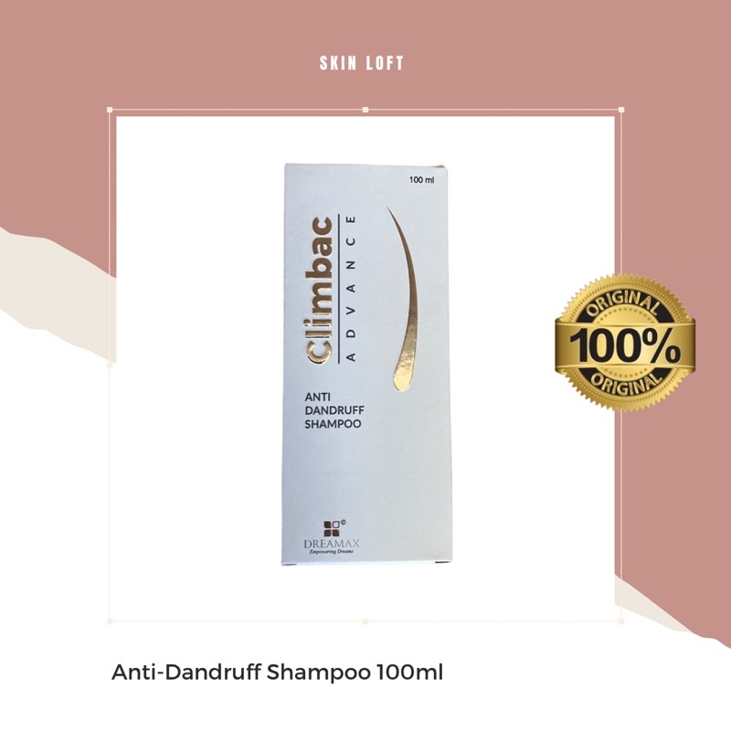 Climbac Advance AntiDandruff Shampoo (Exp. Date Apr 2026) Shopee