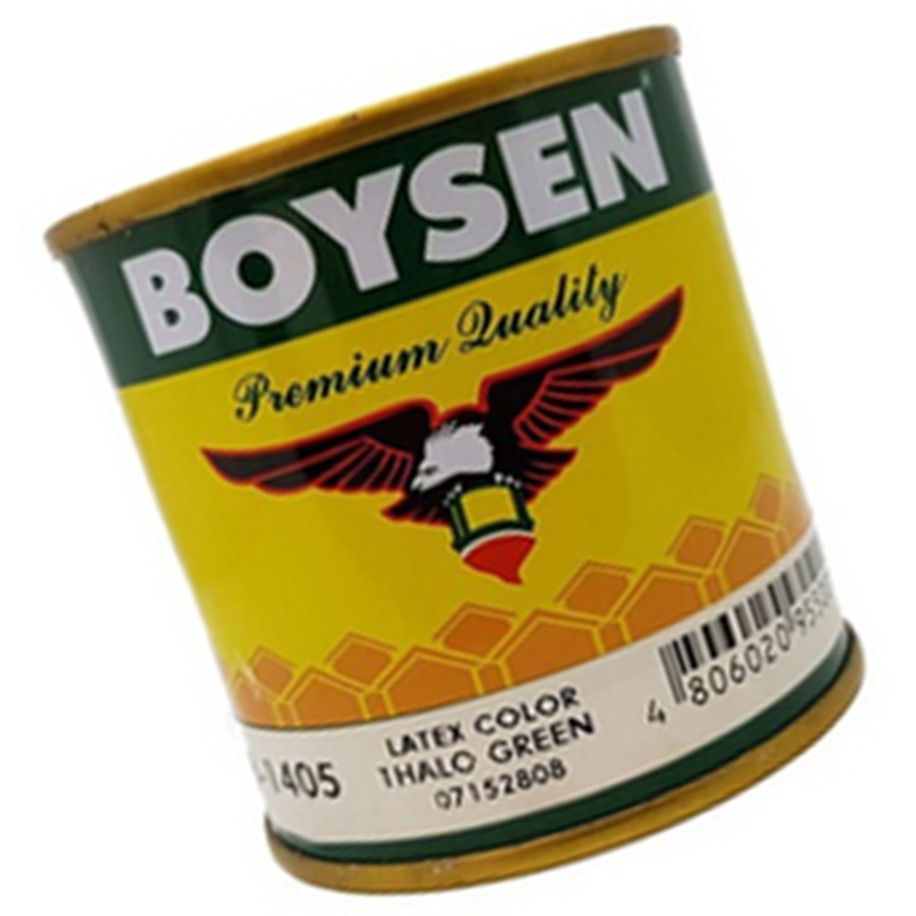 BOYSEN LATEX COLOR THALO GREEN B-1405 ( 1/4 LITER ) FOR WOOD AND CEMENT ...