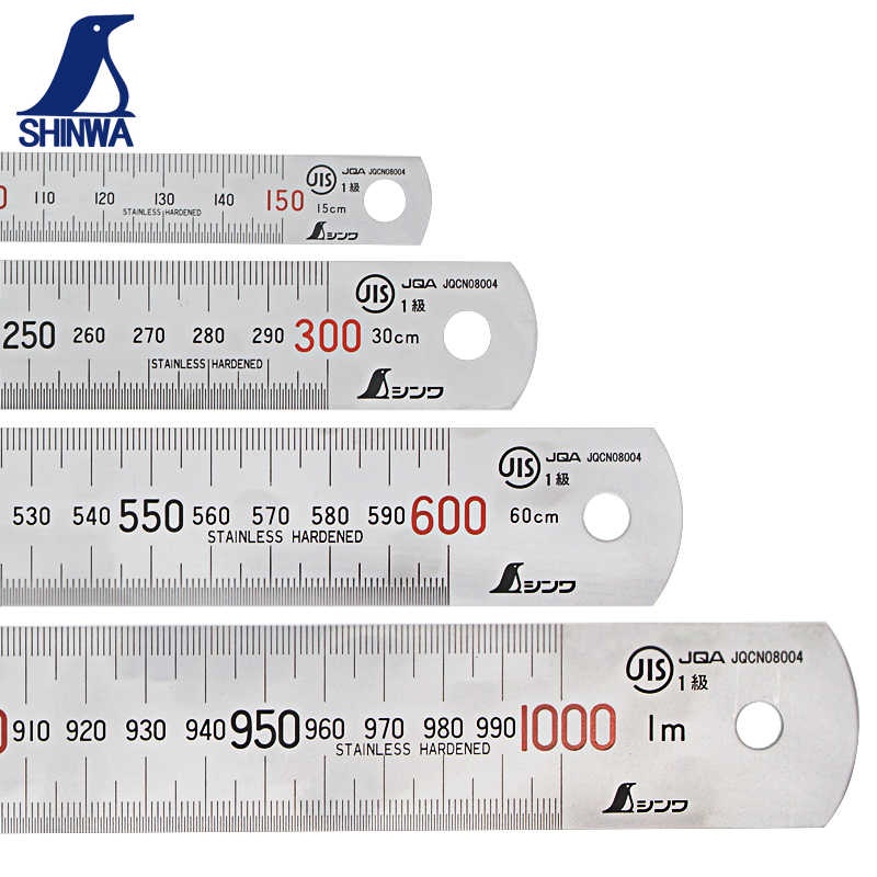 SHINWA Stainless steel rulers( JAPAN BRAND ) | Shopee Philippines