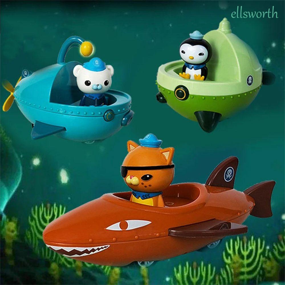 ELLSWORTH Creative Octonauts Figure Toys Vehicle Set CaptainToy
