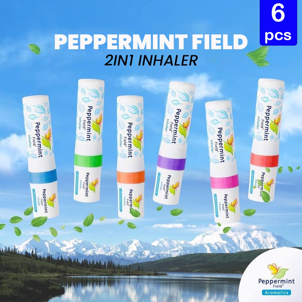 21stAvenue Peppermint Field Nasal 2 in 1 Inhaler Oil Aromatics For