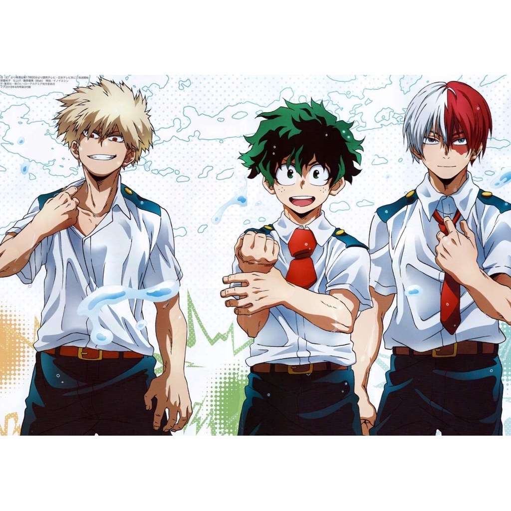 My Hero Academia Manga Anime Poster A4 Size | Shopee Philippines