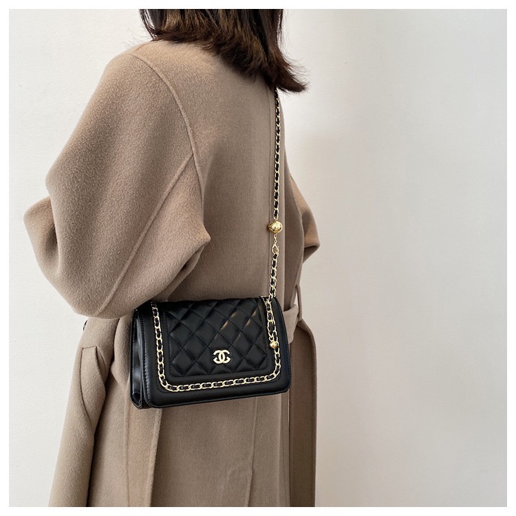 MT#New fashion sling bag Little golden ball shoulder messenger bag ...