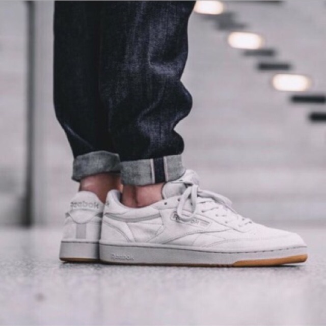 Reebok Club C 85 Steel/Gum TG (Kendrick Lamar) |