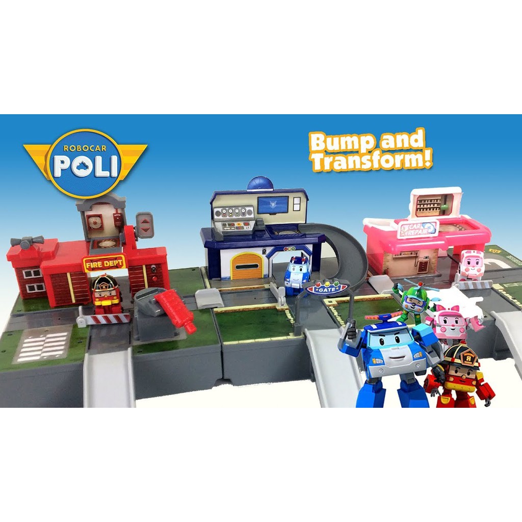 Robocar poli store mini pocket playset