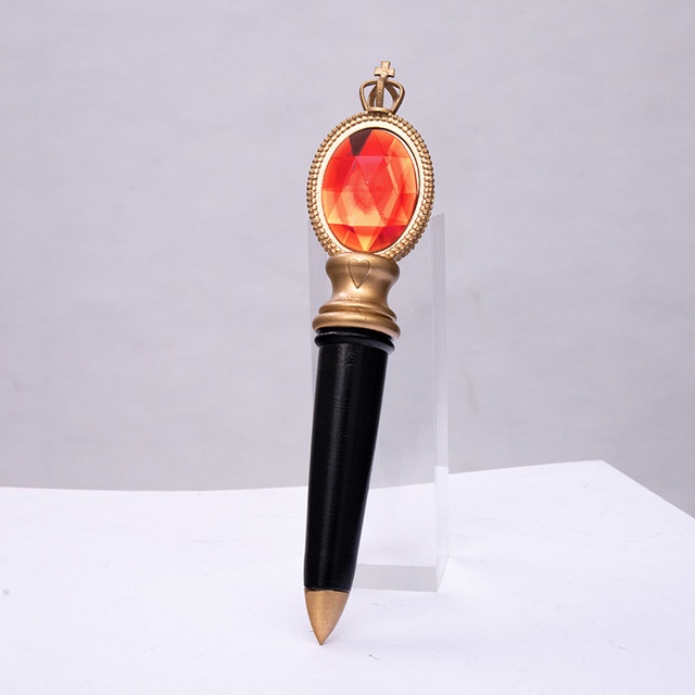 Game Twisted-Wonderland Magic Wand Pens Stick Cosplay Accessories Jade ...