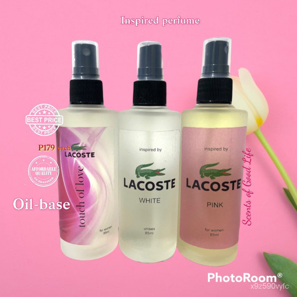 Pink lacoste online perfume