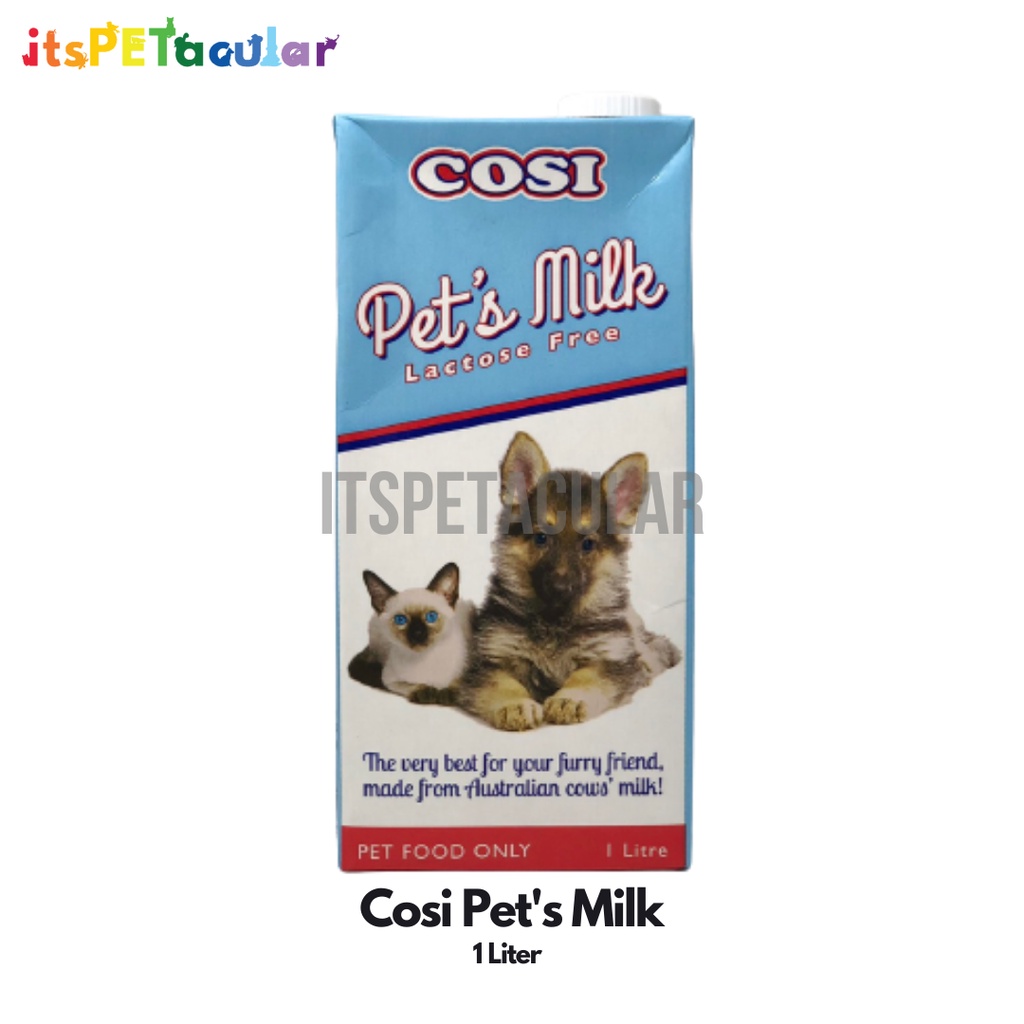 COSI Pet's Milk Lactose Free 1L (Milk for Dogs and Cats) Made in