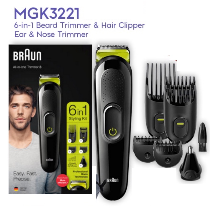 Braun All-In-One Trimmer 3 Styling Kit MGK3345