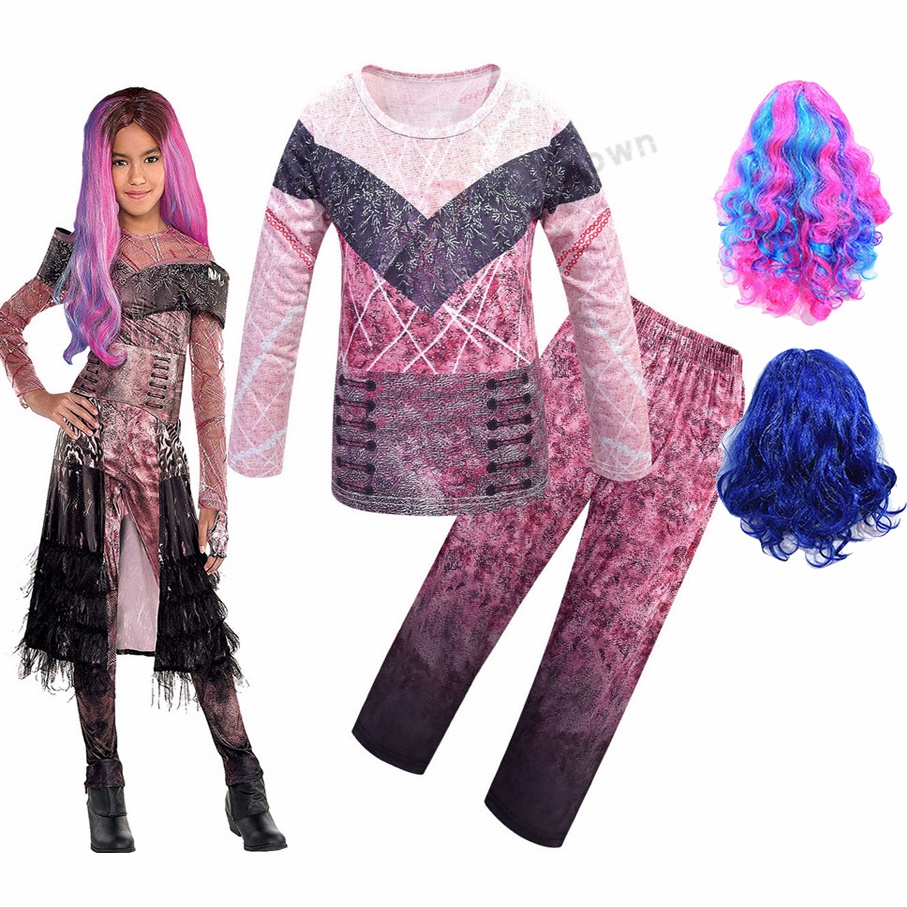 Descendants 3 Audrey Costumes Girl Halloween Costumes For Kids Fancy ...