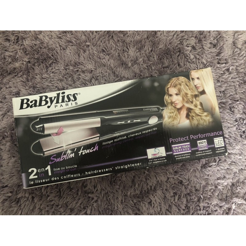 Babyliss 2 in clearance 1 straightener and curler