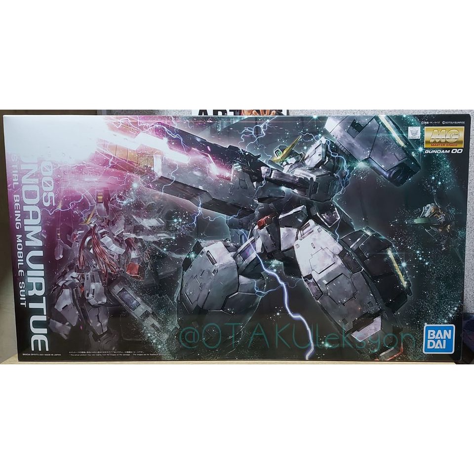 MG 1/100 GN-005 Gundam Virtue Model Kit - Celestial Being Model Suit ...