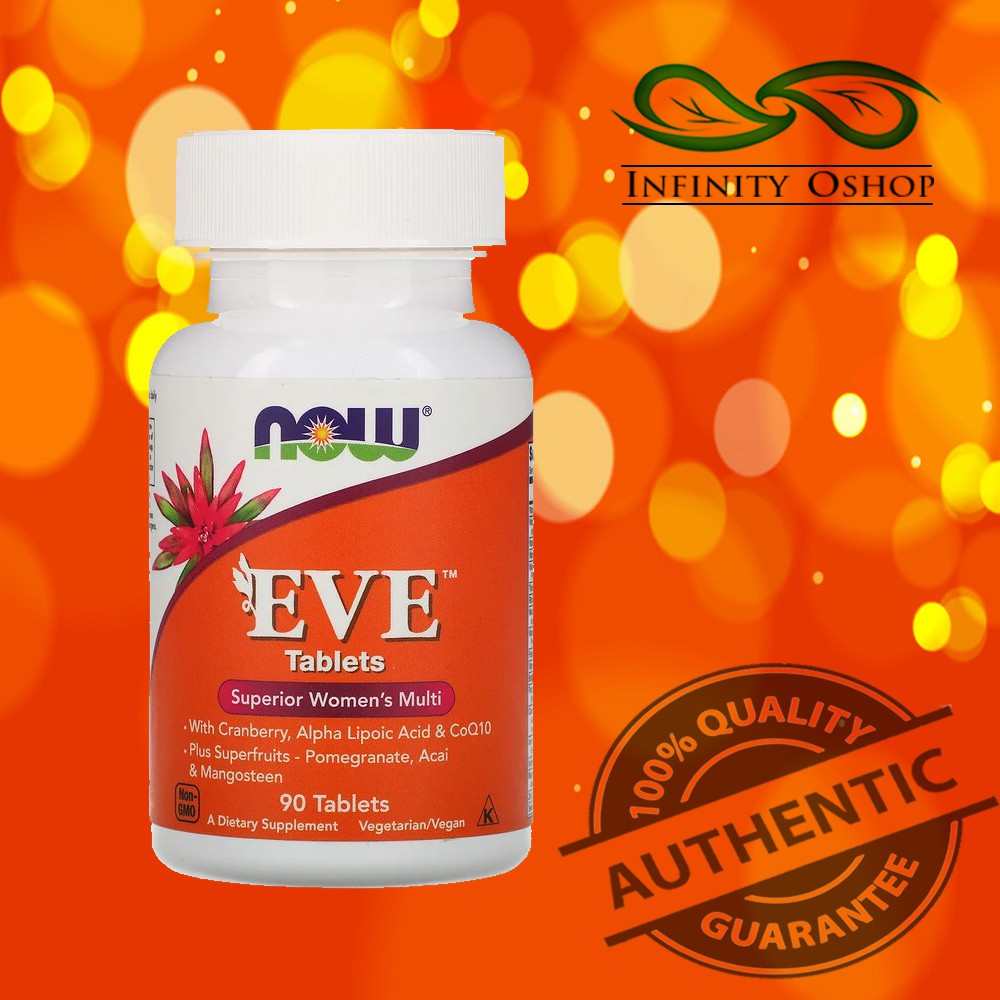 Now Foods Eve Superior Womens Multi 90 Tablets Shopee Philippines