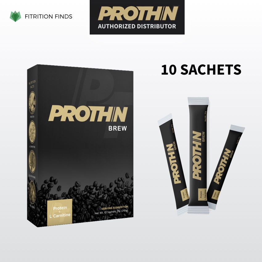 Prothin Brew Fat Burning Coffee 10 Sachets Shopee Philippines 7861