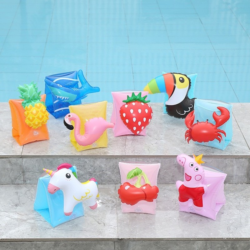 Children Swim Arm Circle Bands Baby Floats Safety Shape Thick