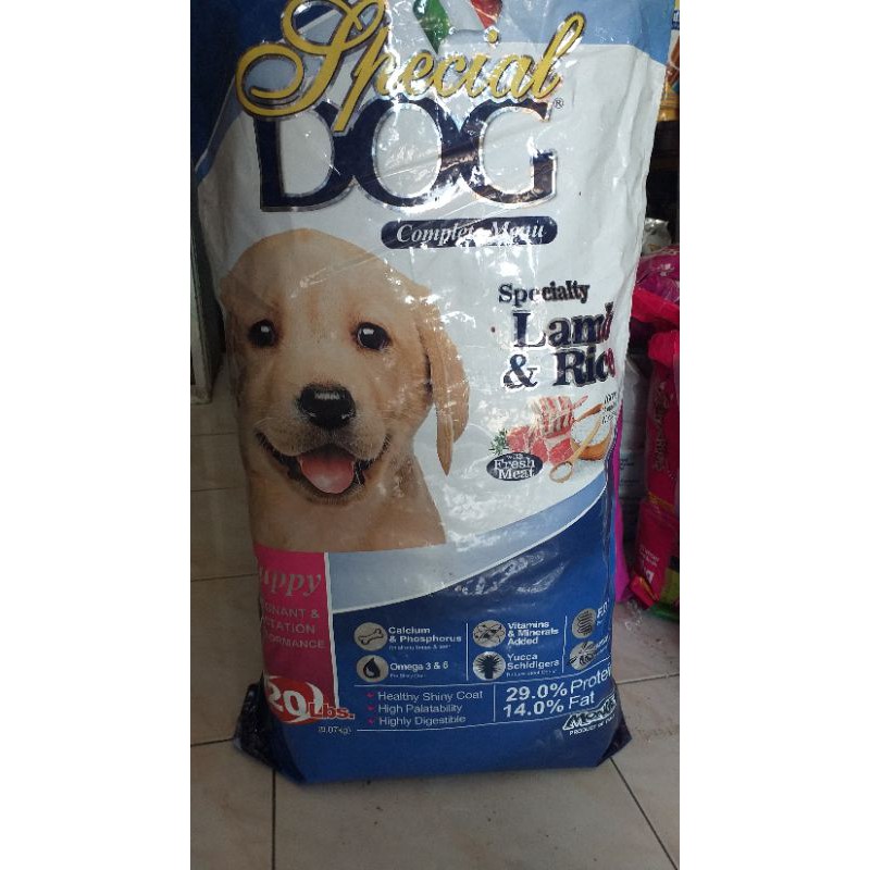 SPECIAL DOG PUPPY/ ADULT LAMB AND RICE * 1kg repack | Shopee Philippines