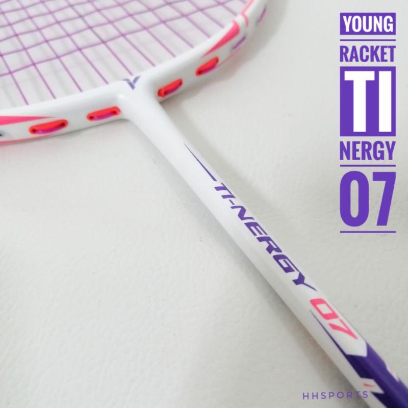 YOUNG Racket TI-NERGY 07 ( Free String and Grip ) | Shopee Philippines