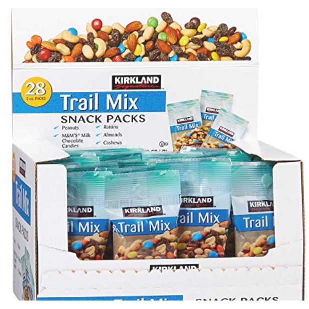 Kirkland Signature Expect More Trail Mix Snack Packs 2 Oz, 28 Count(U.S ...