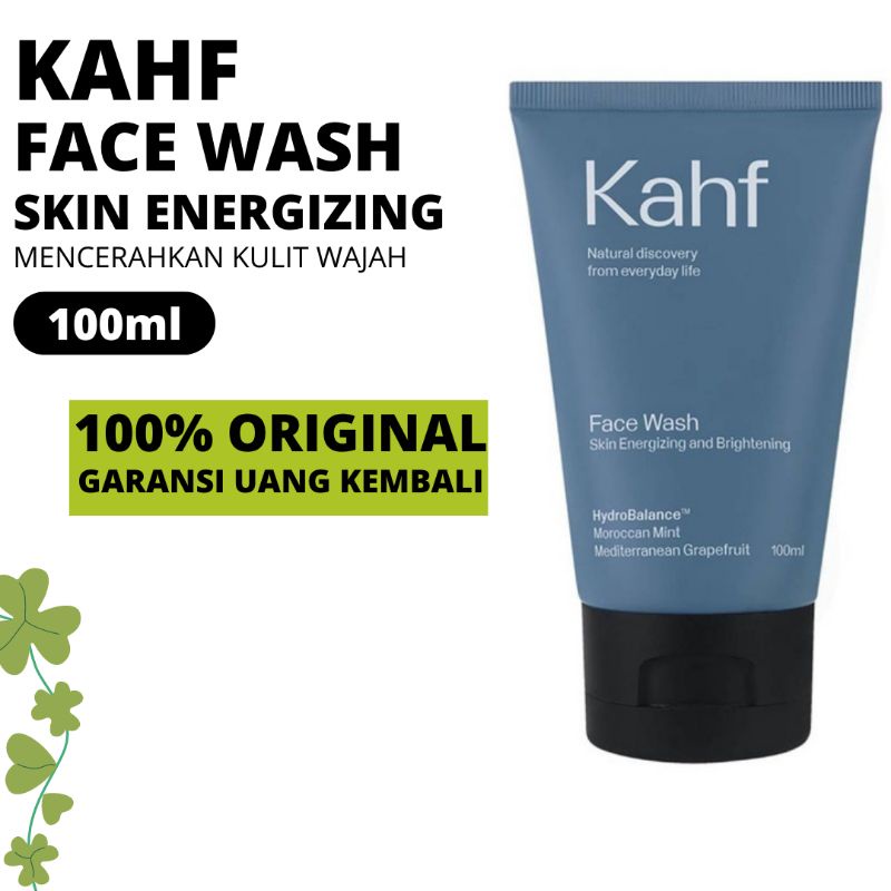 Facial Cleanser Kahf Skin Energy and Brightening Face Wash Shopee