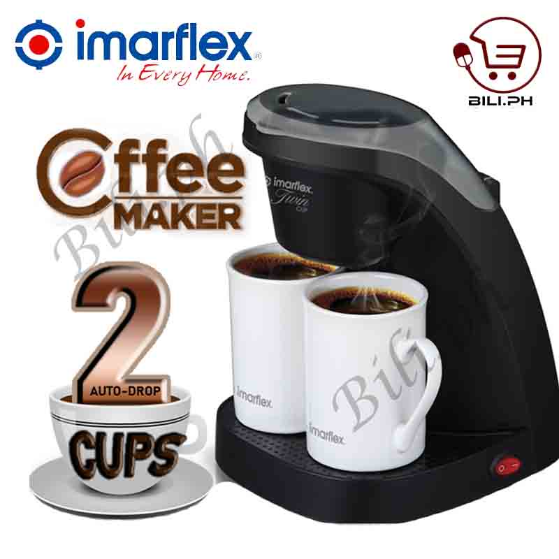 imarflex twin cup coffee maker