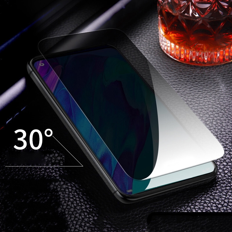 Privacy Anti Spy Tempered Glass For Vivo V9 V17 V19 Neo V7 Plus V11 V15 V17  V20 SE S1 Pro Y31 Y51 Y81 Y81i Y85 X21 Y7S Y9S Y79 Y11 Y12 Y12i Y15 Y17