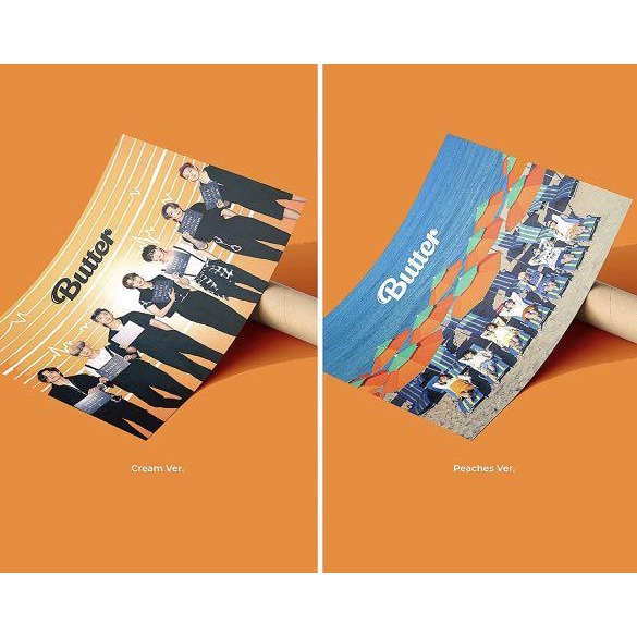 BTS Butter Album Poster Set (Official from Weverse) with Poster Tube Shopee Philippines