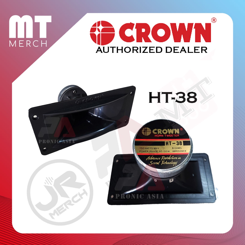 Crown sales horn tweeter