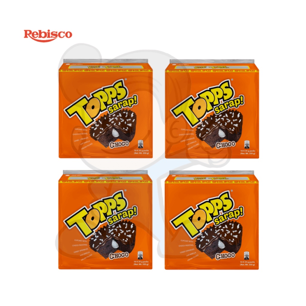 Cupp Keyk Choco Topps (4 X 350g) | Shopee Philippines