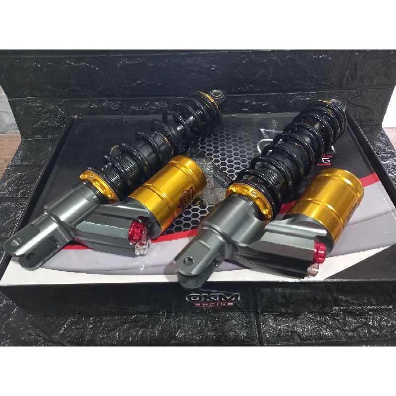 NMAX155 V1 OKM RACING REAR SHOCK FULL CNC ALLOY | Shopee Philippines